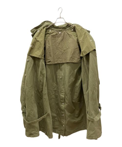 French Army（フランス軍）French Army (フレンチアーミー) M-35 モーターサイクルコート オリーブ サイズ:不明の古着・服飾アイテム