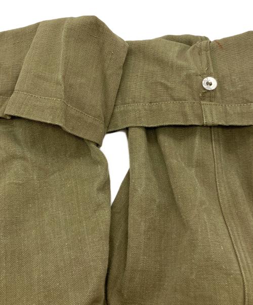 French Army（フランス軍）French Army (フレンチアーミー) M-35 モーターサイクルコート オリーブ サイズ:不明の古着・服飾アイテム