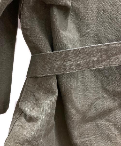 French Army（フランス軍）French Army (フレンチアーミー) M-35 モーターサイクルコート オリーブ サイズ:不明の古着・服飾アイテム