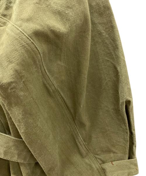 French Army（フランス軍）French Army (フレンチアーミー) M-35 モーターサイクルコート オリーブ サイズ:不明の古着・服飾アイテム