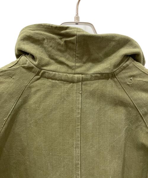 French Army（フランス軍）French Army (フレンチアーミー) M-35 モーターサイクルコート オリーブ サイズ:不明の古着・服飾アイテム