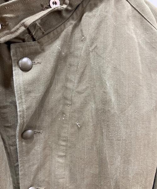 French Army（フランス軍）French Army (フレンチアーミー) M-35 モーターサイクルコート オリーブ サイズ:不明の古着・服飾アイテム