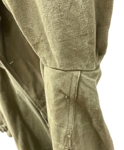 French Army（フランス軍）French Army (フレンチアーミー) M-35 モーターサイクルコート オリーブ サイズ:不明の古着・服飾アイテム