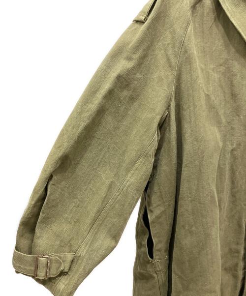 French Army（フランス軍）French Army (フレンチアーミー) M-35 モーターサイクルコート オリーブ サイズ:不明の古着・服飾アイテム