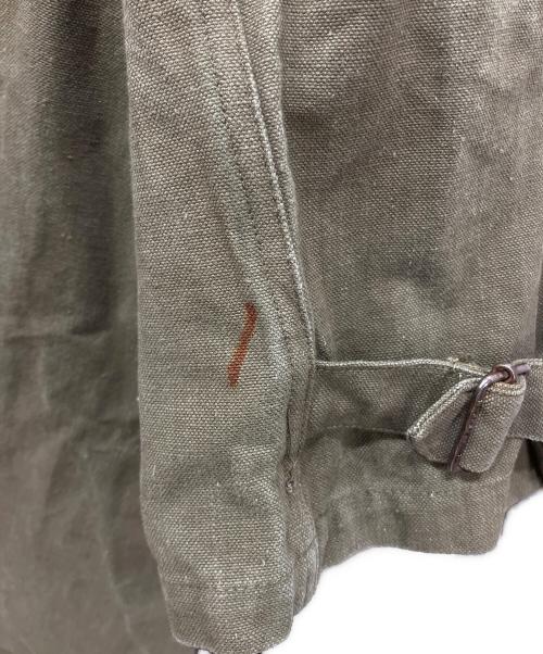 French Army（フランス軍）French Army (フレンチアーミー) M-35 モーターサイクルコート オリーブ サイズ:不明の古着・服飾アイテム