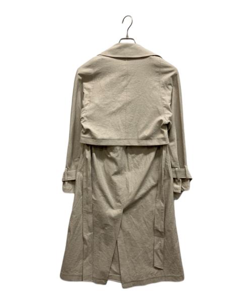 allureville（アルアバイル）allureville (アルアバイル) 3WAYトリックトレンチコート ベージュ サイズ:1の古着・服飾アイテム