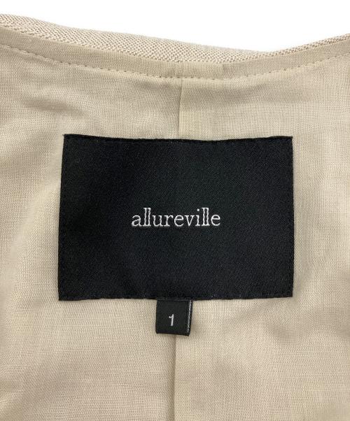 allureville（アルアバイル）allureville (アルアバイル) 3WAYトリックトレンチコート ベージュ サイズ:1の古着・服飾アイテム