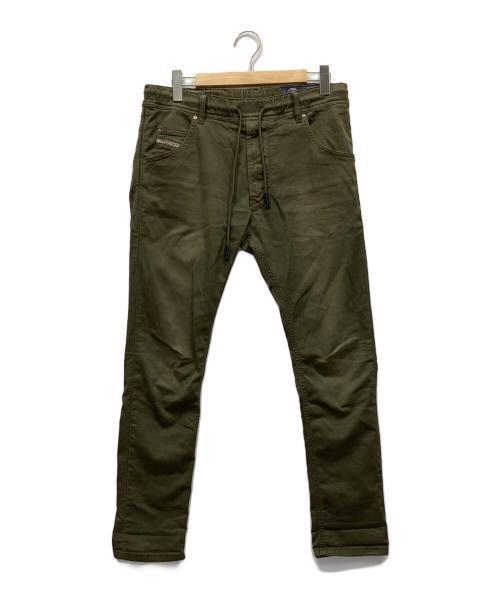 DIESEL（ディーゼル）DIESEL (ディーゼル) ジョグジーンズ KROOLEY-NE オリーブ サイズ:W28の古着・服飾アイテム