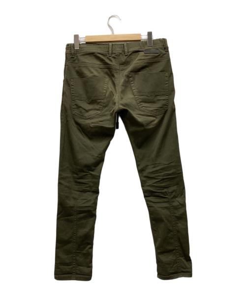 DIESEL（ディーゼル）DIESEL (ディーゼル) ジョグジーンズ KROOLEY-NE オリーブ サイズ:W28の古着・服飾アイテム