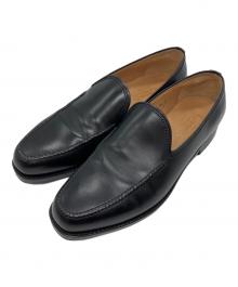 F.LLI Giacometti（フラテッリ ジャコメッティ）の古着「ローファー」｜ブラック