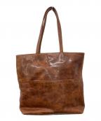 aniaryアニアリ）の古着「レザートートバッグ」｜ブラウン