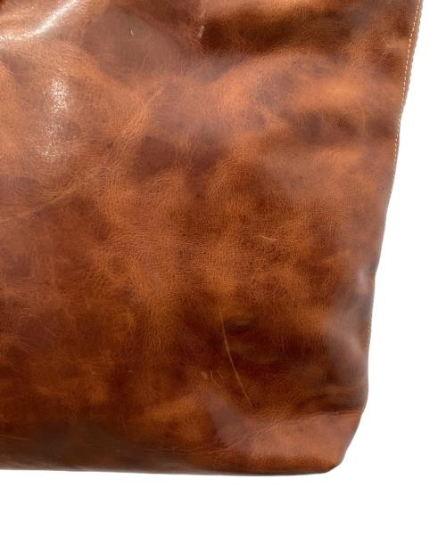 aniary（アニアリ）aniary (アニアリ) レザートートバッグ ブラウンの古着・服飾アイテム