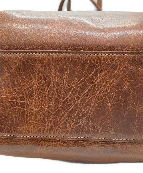 aniary（アニアリ）aniary (アニアリ) レザートートバッグ ブラウンの古着・服飾アイテム
