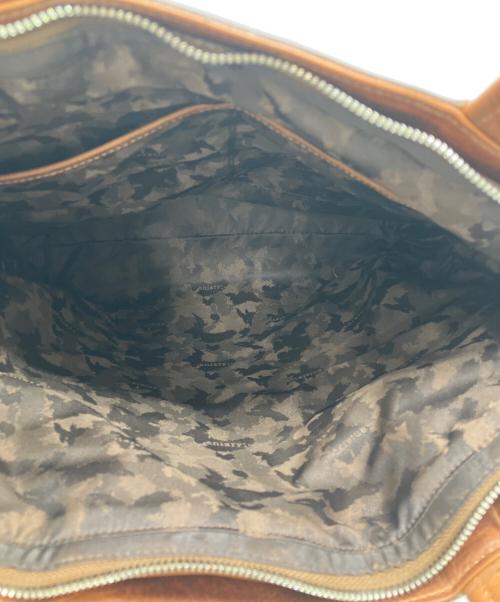 aniary（アニアリ）aniary (アニアリ) レザートートバッグ ブラウンの古着・服飾アイテム