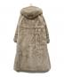 Lumier (リュミエ) YUKKO COLLABORATION ECO FUR DUFFLE LONG COAT ベージュ サイズ:M：12000円