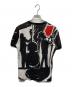 DOLCE & GABBANA (ドルチェ＆ガッバーナ) ジャズシンガープリントリンガーTシャツ ブラック サイズ:46：12000円