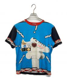 DOLCE & GABBANA（ドルチェ＆ガッバーナ）の古着「Tシャツ」｜ブルー
