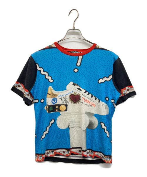 DOLCE & GABBANA（ドルチェ＆ガッバーナ）DOLCE & GABBANA (ドルチェ＆ガッバーナ) Tシャツ ブルー サイズ:46の古着・服飾アイテム