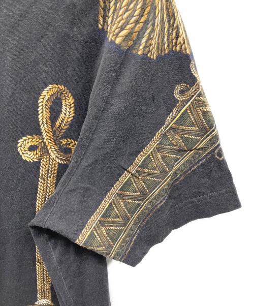 DOLCE & GABBANA（ドルチェ＆ガッバーナ）DOLCE & GABBANA (ドルチェ＆ガッバーナ) ナポレオンプリントTシャツ ブラック サイズ:46の古着・服飾アイテム