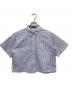 BLUE LABEL CRESTBRIDGE（ブルーレーベルクレストブリッジ）の古着「ストライプシャツ」｜ブルー