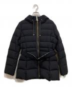 BLUE LABEL CRESTBRIDGEブルーレーベルクレストブリッジ）の古着「ストレッチミドルダウン」｜ブラック