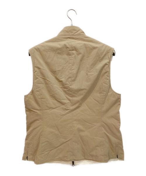 BRUNELLO CUCINELLI（ブルネロクチネリ）BRUNELLO CUCINELLI (ブルネロクチネリ) リバーシブルベスト ベージュ×ホワイト サイズ:50の古着・服飾アイテム