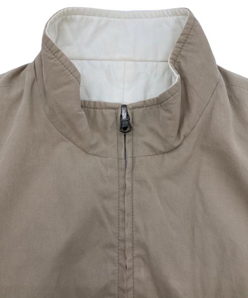 BRUNELLO CUCINELLI（ブルネロクチネリ）BRUNELLO CUCINELLI (ブルネロクチネリ) リバーシブルベスト ベージュ×ホワイト サイズ:50の古着・服飾アイテム