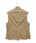 BRUNELLO CUCINELLI (ブルネロクチネリ) リバーシブルベスト ベージュ×ホワイト サイズ:50：6000円