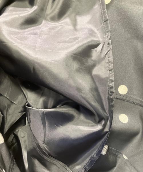 bow.a（ボウ・エー）bow.a (ボウ・エー) ドットフレアスカート ブラック サイズ:Mの古着・服飾アイテム