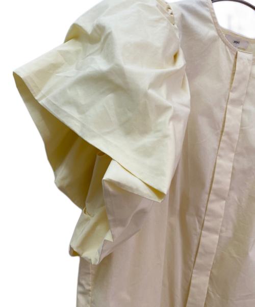 YORI（ヨリ）YORI (ヨリ) バルーンスリーブブラウス イエロー サイズ:38の古着・服飾アイテム