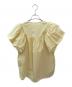YORI (ヨリ) バルーンスリーブブラウス イエロー サイズ:38：6000円