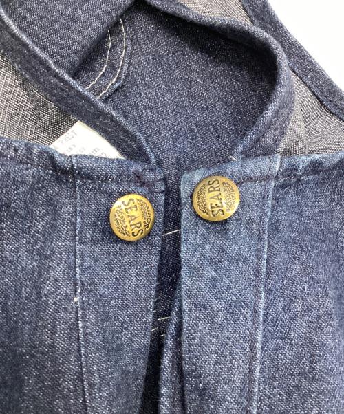 Sears（シアーズ）Sears (シアーズ) オーバーオール インディゴ サイズ:34×32の古着・服飾アイテム