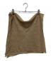 THROW (スロー) Linen Cross Mesh scarf ベージュ：5000円