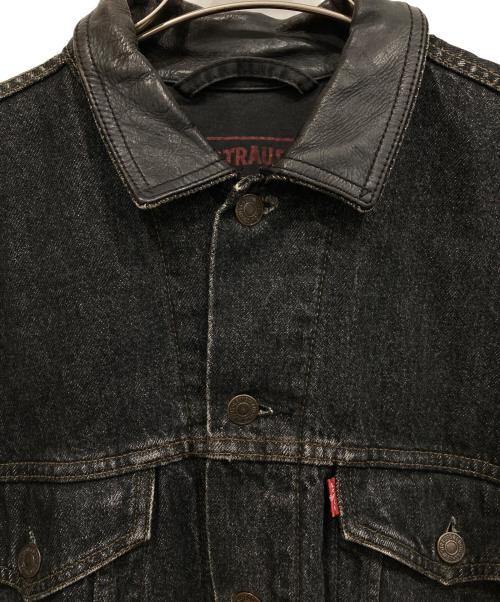 LEVI'S（リーバイス）LEVI'S (リーバイス) 80ｓブランケットデニムジャケット ブラック サイズ:Lの古着・服飾アイテム
