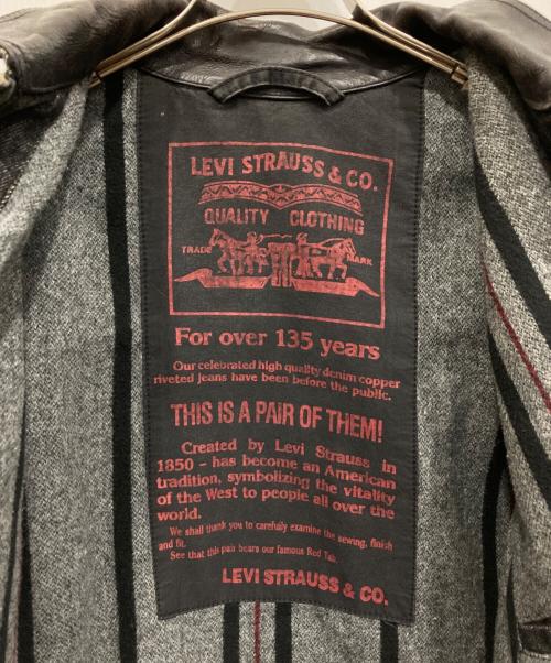 LEVI'S（リーバイス）LEVI'S (リーバイス) 80ｓブランケットデニムジャケット ブラック サイズ:Lの古着・服飾アイテム