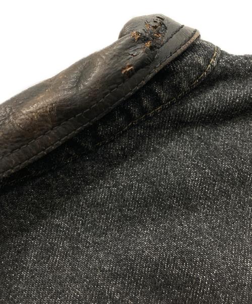 LEVI'S（リーバイス）LEVI'S (リーバイス) 80ｓブランケットデニムジャケット ブラック サイズ:Lの古着・服飾アイテム