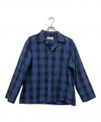 UNUSEDアンユーズド）の古着「PAJAMA SHIRTS」｜ブルー