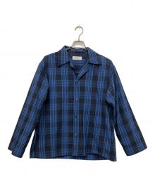 UNUSED（アンユーズド）の古着「PAJAMA SHIRTS」｜ブルー