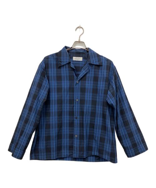 UNUSED（アンユーズド）UNUSED (アンユーズド) PAJAMA SHIRTS ブルー サイズ:2の古着・服飾アイテム