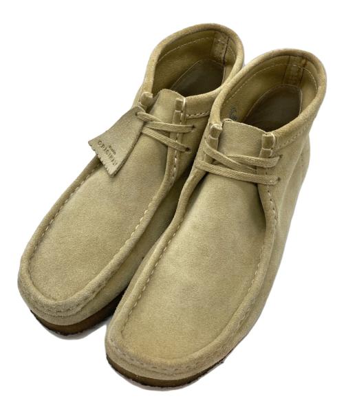 CLARKS ORIGINALS（クラークス オリジナルズ）CLARKS ORIGINALS (クラークス オリジナルズ) ワラビーブーツ ベージュ サイズ:UK 9 1/2の古着・服飾アイテム