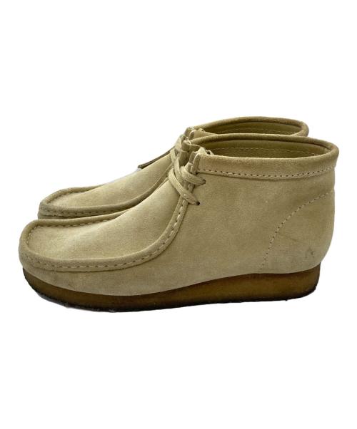 CLARKS ORIGINALS（クラークス オリジナルズ）CLARKS ORIGINALS (クラークス オリジナルズ) ワラビーブーツ ベージュ サイズ:UK 9 1/2の古着・服飾アイテム