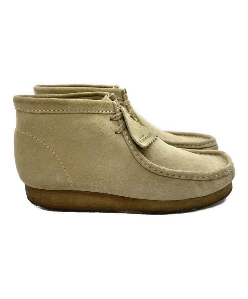 CLARKS ORIGINALS（クラークス オリジナルズ）CLARKS ORIGINALS (クラークス オリジナルズ) ワラビーブーツ ベージュ サイズ:UK 9 1/2の古着・服飾アイテム