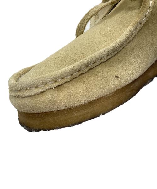 CLARKS ORIGINALS（クラークス オリジナルズ）CLARKS ORIGINALS (クラークス オリジナルズ) ワラビーブーツ ベージュ サイズ:UK 9 1/2の古着・服飾アイテム