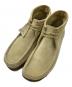CLARKS ORIGINALS（クラークス オリジナルズ）の古着「ワラビーブーツ」｜ベージュ
