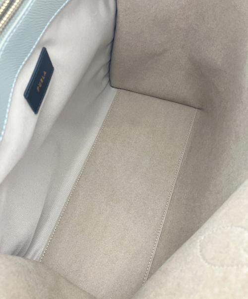 FURLA（フルラ）FURLA (フルラ) ERAキャンバストートバッグ グレーの古着・服飾アイテム