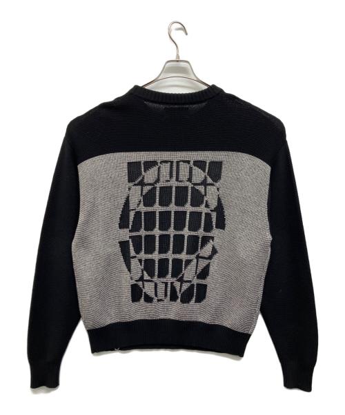 PHINGERIN（フィンガリン）PHINGERIN (フィンガリン) AGENT KNIT SWEATER ブラック サイズ:Mの古着・服飾アイテム