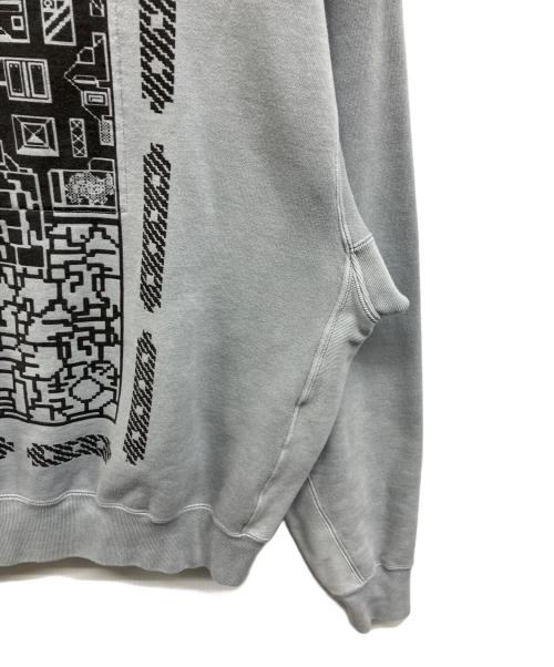 C.E（シーイー）C.E (シーイー) OVERDYE FK MindfulnessBlock CREW NECK ブルー サイズ:Sの古着・服飾アイテム