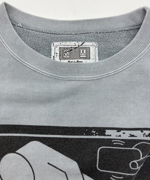 C.E（シーイー）C.E (シーイー) OVERDYE FK MindfulnessBlock CREW NECK ブルー サイズ:Sの古着・服飾アイテム