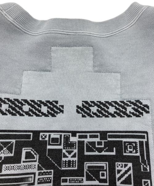 C.E（シーイー）C.E (シーイー) OVERDYE FK MindfulnessBlock CREW NECK ブルー サイズ:Sの古着・服飾アイテム