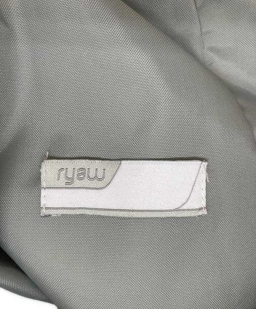ryaw（リャウ）ryaw (リャウ) Leaf vein BAG グレーの古着・服飾アイテム